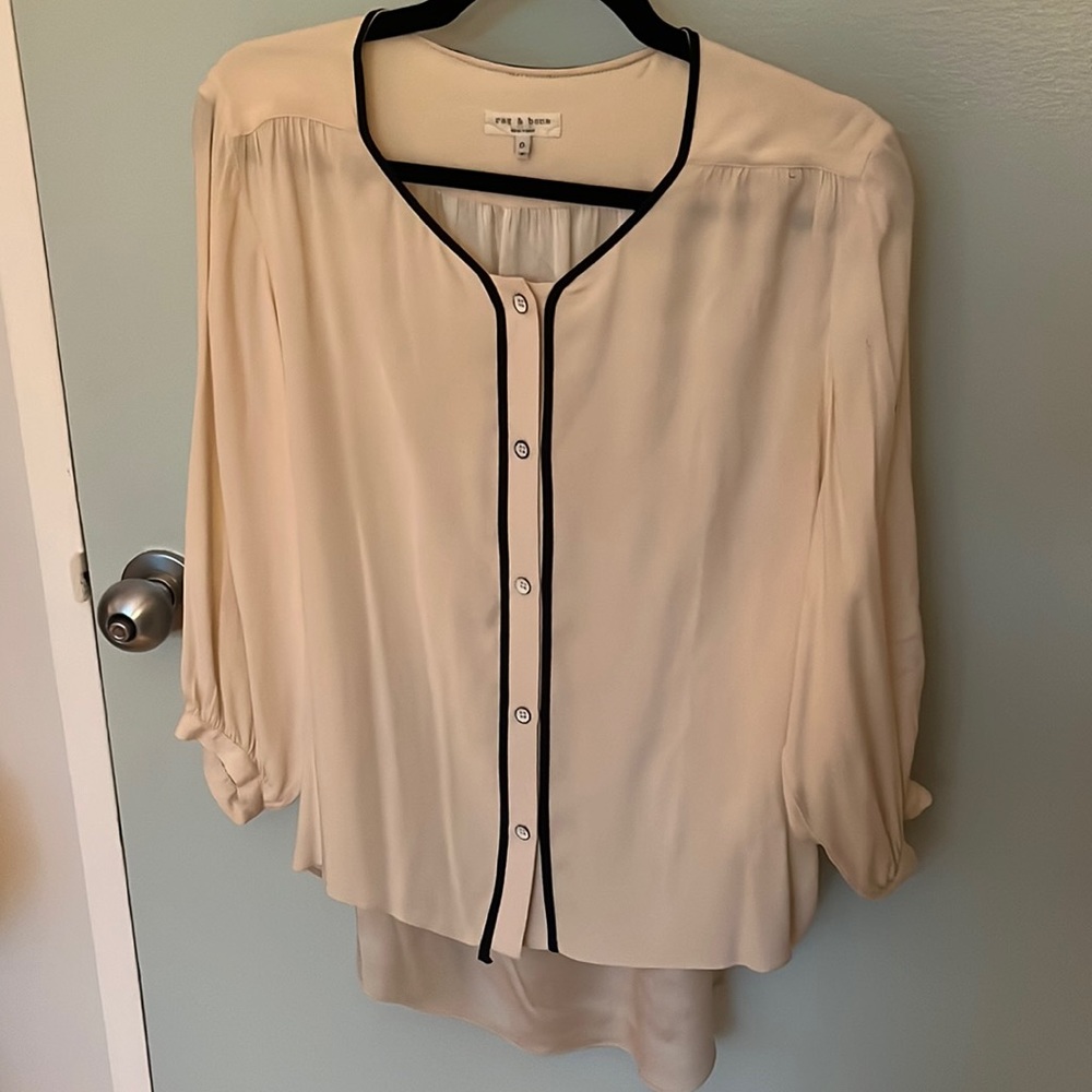 Rag & Bone Silk Blouse